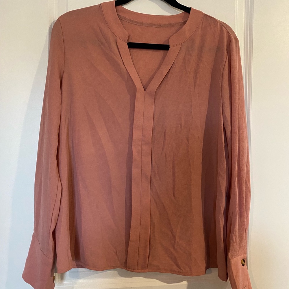 Pink blouse